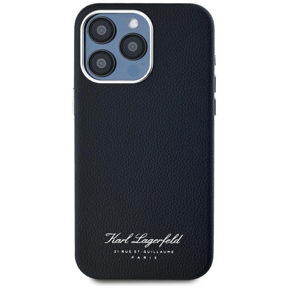 iTok webáruház - Karl Lagerfeld Karl Lagerfeld Hotel RSG tok iPhone 15 Pro készülékhez (fekete) 3 Karl Lagerfeld hotel RSG iPhone 15 Pro case (fekete)