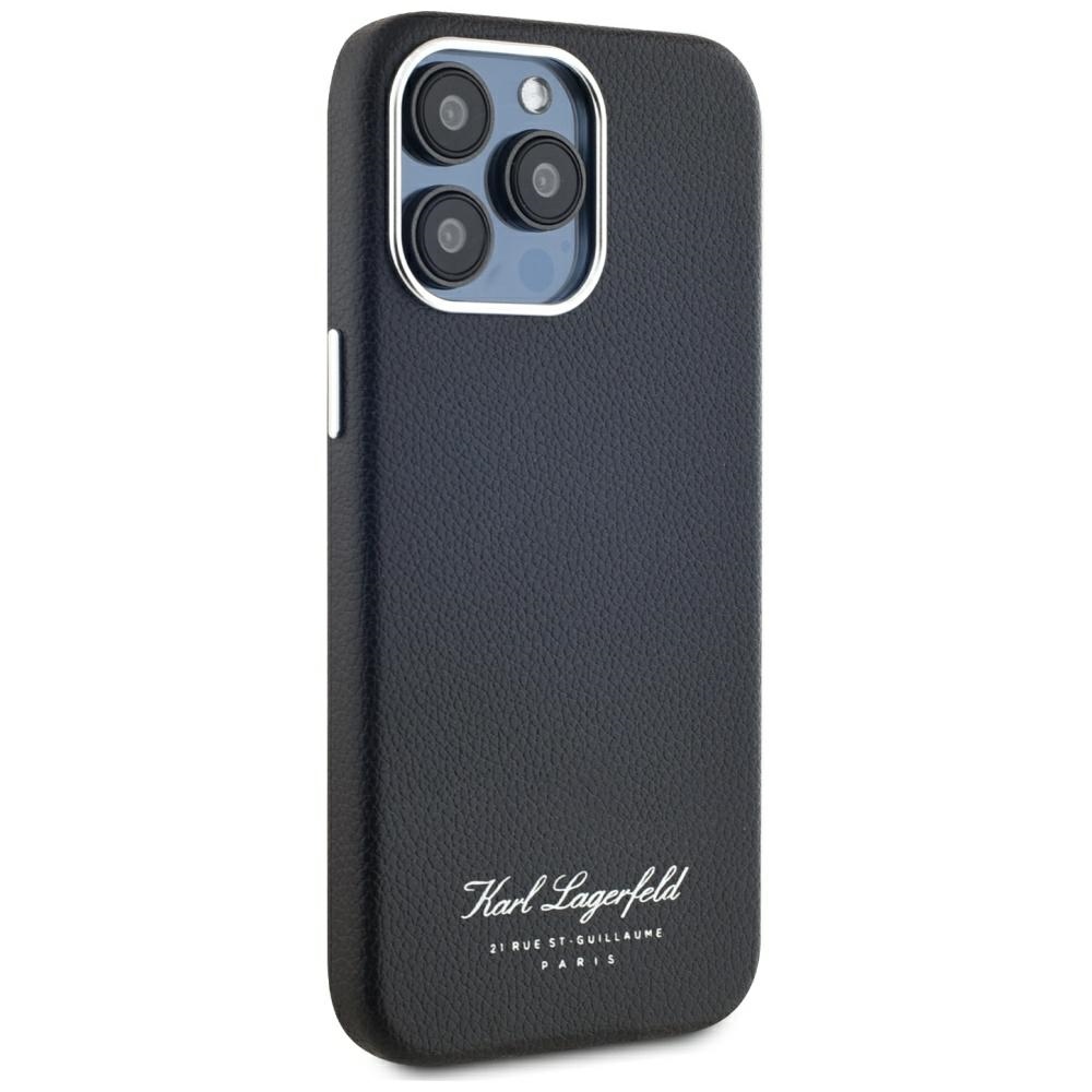 iTok webáruház - Karl Lagerfeld Karl Lagerfeld Hotel RSG tok iPhone 15 Pro készülékhez (fekete) 4 Karl Lagerfeld hotel RSG iPhone 15 Pro case (fekete)