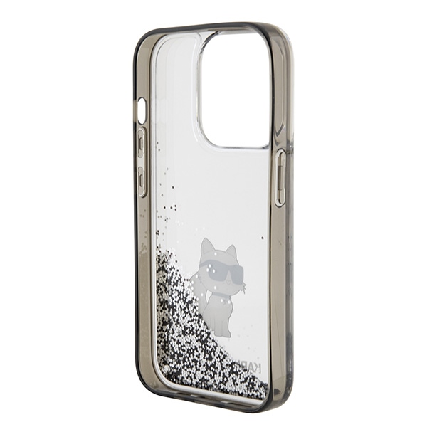 iTok webáruház - Karl Lagerfeld Karl Lagerfeld Liquid Glitter Choupette tok iPhone 15 Pro Max készülékhez (átlátszó) 7 Karl Lagerfeld Liquid Glitter Choupette case for iPhone 15 Pro Max (átlátszó)
