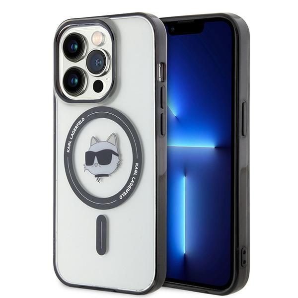 iTok webáruház - Karl Lagerfeld Karl Lagerfeld KLHMP15XHCHNOTK iPhone 15 Pro Max 6.7" átlátszó MagSafe tok – Choupette feje 1 Karl Lagerfeld KLHMP15XHCHNOTK iPhone 15 Pro Max 6.7" transparent hardcase IML Choupette`s Head MagSafe
