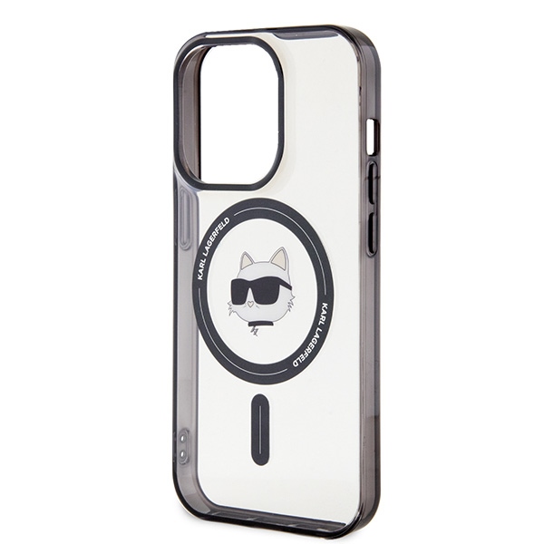 iTok webáruház - Karl Lagerfeld Karl Lagerfeld KLHMP15XHCHNOTK iPhone 15 Pro Max 6.7" átlátszó MagSafe tok – Choupette feje 6 Karl Lagerfeld KLHMP15XHCHNOTK iPhone 15 Pro Max 6.7" transparent hardcase IML Choupette`s Head MagSafe
