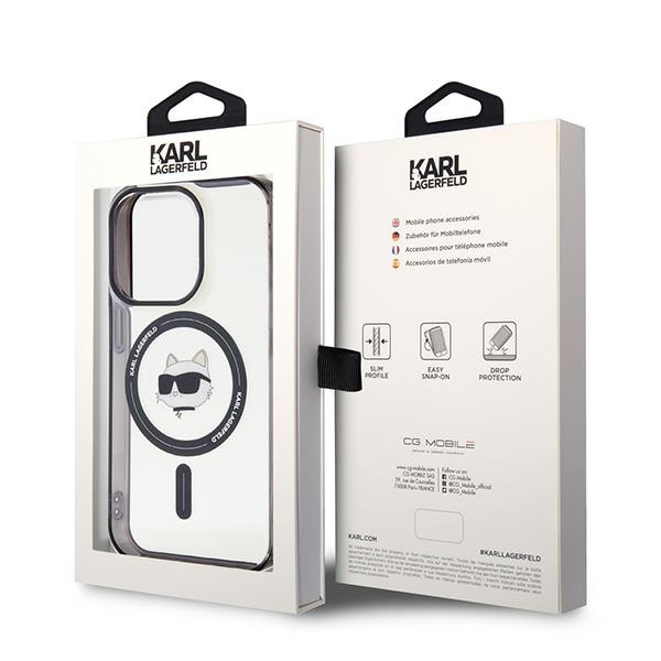 iTok webáruház - Karl Lagerfeld Karl Lagerfeld KLHMP15XHCHNOTK iPhone 15 Pro Max 6.7" átlátszó MagSafe tok – Choupette feje 8 Karl Lagerfeld KLHMP15XHCHNOTK iPhone 15 Pro Max 6.7" transparent hardcase IML Choupette`s Head MagSafe