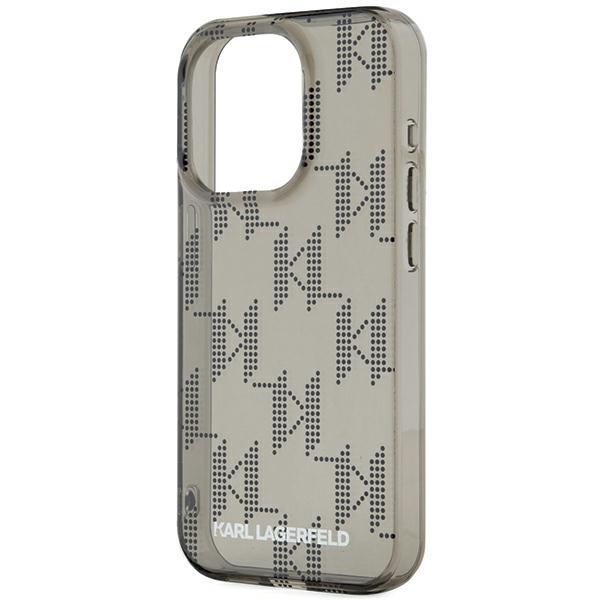 iTok webáruház - Karl Lagerfeld Karl Lagerfeld IML Mono KL Pattern & Cord tok iPhone 15 Pro Max készülékhez (fekete) 5 Karl Lagerfeld IML Mono KL Pattern & Cord case for iPhone 15 Pro Max (fekete)