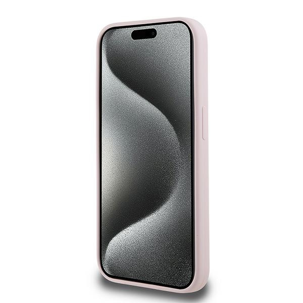 iTok webáruház - Karl Lagerfeld Karl Lagerfeld Silicone Karl & Choupette MagSafe tok iPhone 15 Pro Max készülékhez (rózsaszín) 5 Karl Lagerfeld Silicone Karl&Choupette MagSafe Case for iPhone 15 Pro Max (rózsaszín)