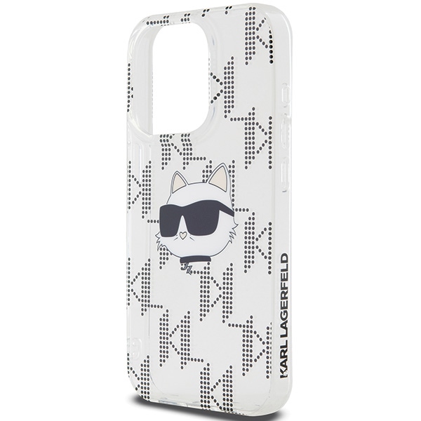 iTok webáruház - Karl Lagerfeld Karl Lagerfeld IML Choupette Head & Monogram tok iPhone 15 Pro Max készülékhez (átlátszó) 6 Karl Lagerfeld IML Choupette Head & Monogram case for iPhone 15 Pro Max (átlátszó)