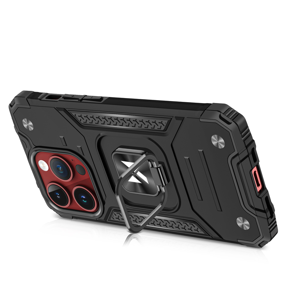 iTok webáruház - Wozinsky Wozinsky Ring Armor tok iPhone 15 Pro Max készülékhez (arany) 4 Wozinsky Ring Armor iPhone 15 Pro Max Ring Armor Case (arany)