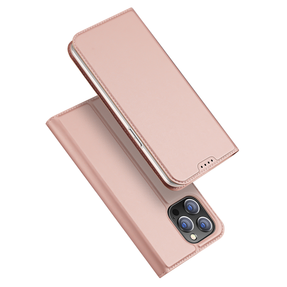 iTok webáruház - Dux Ducis Dux Ducis Skin Pro pénztárcatok iPhone 15 Pro Max készülékhez (rózsaszín) 2 Dux Ducis Skin Pro Wallet Case for iPhone 15 Pro Max (rózsaszín)