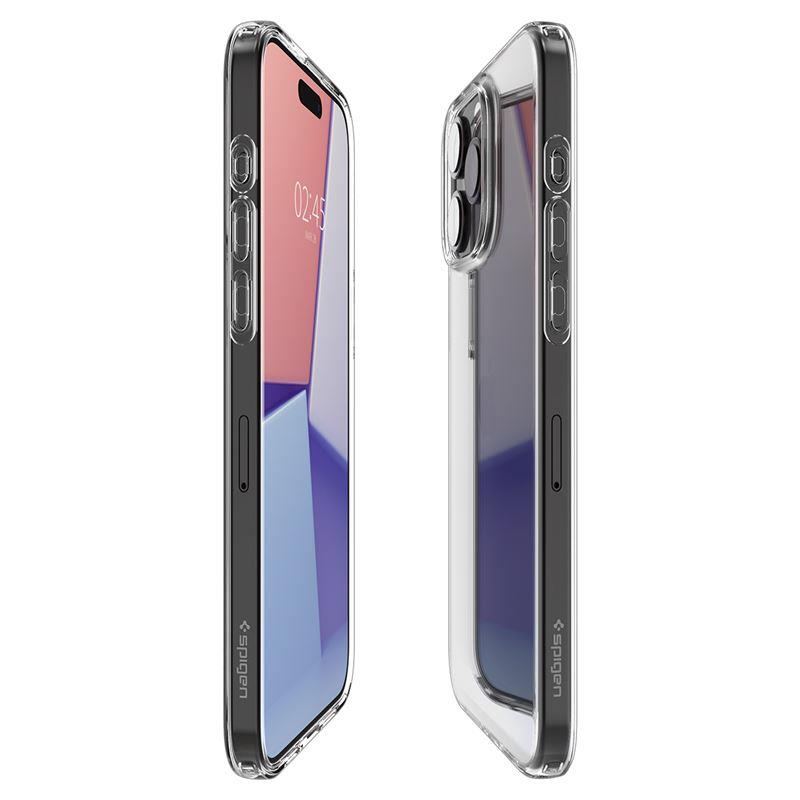 iTok webáruház - Spigen Spigen Crystal Flex tok iPhone 15 Pro Max készülékhez (átlátszó) 2 Spigen Crystal Flex Case for iPhone 15 Pro Max (átlátszó)