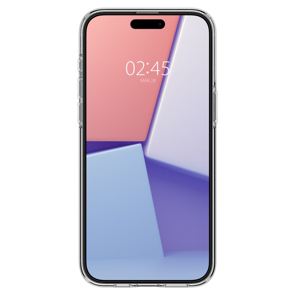 iTok webáruház - Spigen Spigen Liquid Crystal tok iPhone 15 Pro Max készülékhez (átlátszó) 3 Spigen Liquid Crystal Case for iPhone 15 Pro Max (átlátszó)