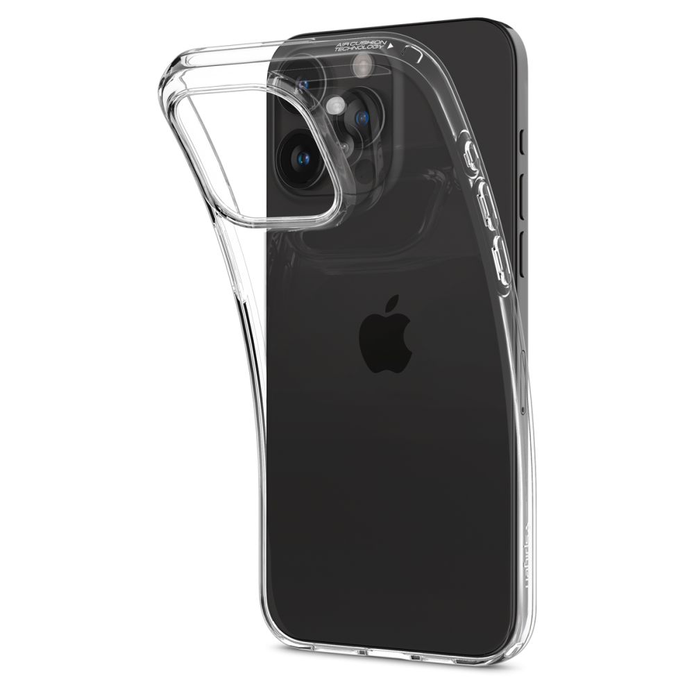 iTok webáruház - Spigen Spigen Liquid Crystal tok iPhone 15 Pro Max készülékhez (átlátszó) 6 Spigen Liquid Crystal Case for iPhone 15 Pro Max (átlátszó)