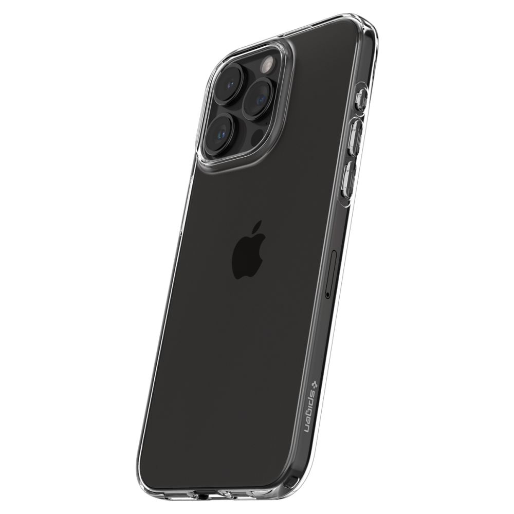 iTok webáruház - Spigen Spigen Liquid Crystal tok iPhone 15 Pro Max készülékhez (átlátszó) 8 Spigen Liquid Crystal Case for iPhone 15 Pro Max (átlátszó)