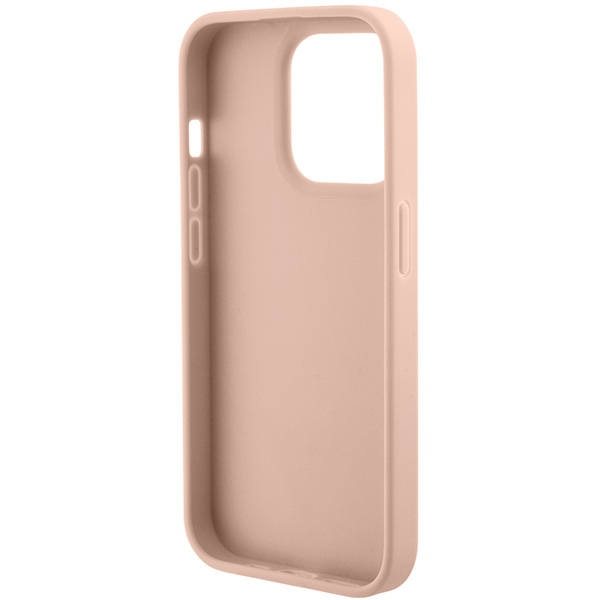 iTok webáruház - Guess Guess GUHCP15XPCRTHCP iPhone 15 Pro Max tok – rózsaszín 5 Guess GUHCP15XPCRTHCP iPhone 15 Pro Max pink/pink hardcase Croco Triangle Metal Logo
