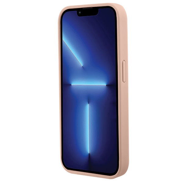 iTok webáruház - Guess Guess GUHCP15XPCRTHCP iPhone 15 Pro Max tok – rózsaszín 6 Guess GUHCP15XPCRTHCP iPhone 15 Pro Max pink/pink hardcase Croco Triangle Metal Logo