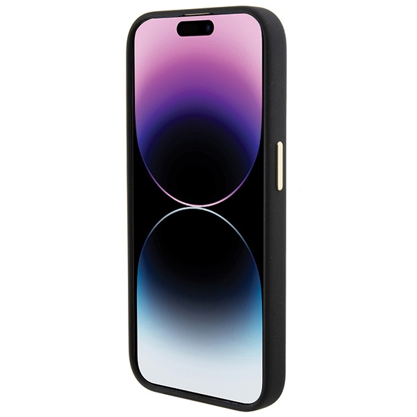 iTok webáruház - Guess Guess Silicone Logo Strass 4G tok iPhone 15 Pro Max készülékhez (fekete) 5 Guess Silicone Logo Strass 4G case for iPhone 15 Pro Max (fekete)