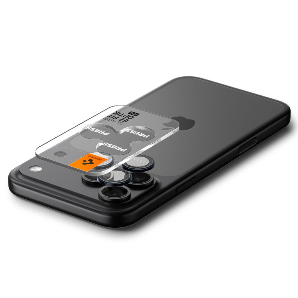 iTok webáruház - Spigen Spigen Optik.tR EZ Fit kameravédő üveg iPhone 14 Pro / Pro Max / 15 Pro / Pro Max (titánkék) 5 Spigen Optik.tR EZ Fit Camera Protector for iPhone 14 Pro / Pro Max / 15 Pro / Pro Max (titánkék)