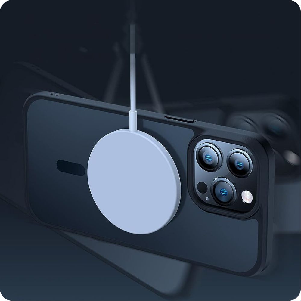 iTok webáruház - Tech-Protect Tech-Protect MagMat MagSafe tok iPhone 15 Pro Max készülékhez (matt fekete) 4 Tech-Protect MagMat MagSafe Case for iPhone 15 Pro Max (matt fekete)