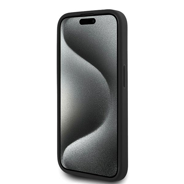 iTok webáruház - Karl Lagerfeld Karl Lagerfeld Diagonal Quilted Script tok iPhone 15 Pro Max készülékhez (fekete) 5 Karl Lagerfeld Diagonal Quilted Script case for iPhone 15 Pro Max (fekete)