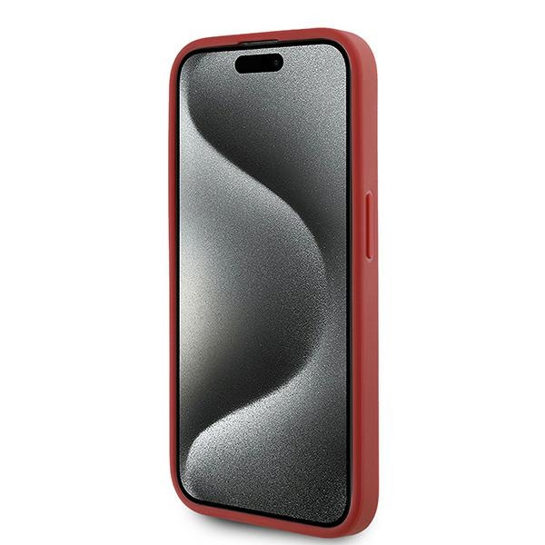 iTok webáruház - Karl Lagerfeld Karl Lagerfeld Diagonal Quilted Script tok iPhone 15 Pro Max készülékhez (piros) 5 Karl Lagerfeld Diagonal Quilted Script case for iPhone 15 Pro Max (piros)