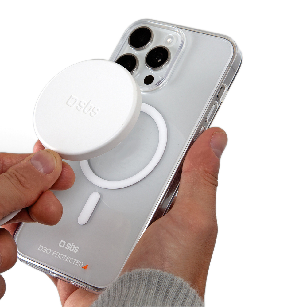 iTok webáruház - SBS SBS D3O MagSafe tok iPhone 15 Pro Max készülékhez (átlátszó) 4 SBS D3O MagSafe Case for iPhone 15 Pro Max (átlátszó)