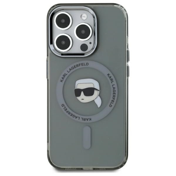 iTok webáruház - Karl Lagerfeld Karl Lagerfeld KLHMP15XHLSKIK iPhone 15 Pro Max tok MagSafe 2 Karl Lagerfeld KLHMP15XHLSKIK iPhone 15 Pro Max 6.7" black/black hardcase IML Metal Karl Head MagSafe