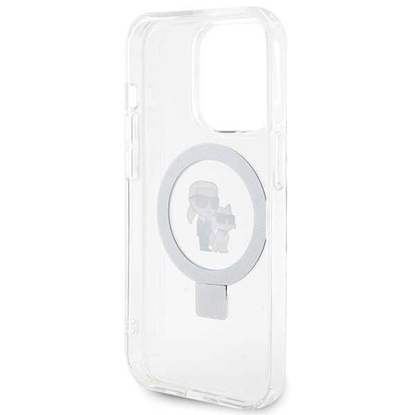iTok webáruház - Karl Lagerfeld Karl Lagerfeld KLHMP15XHMRSKCH tok iPhone 15 Pro Max 6,7 hüvelykhez – Ring Stand Karl&Choupette MagSafe, fehér 7 Karl Lagerfeld KLHMP15XHMRSKCH iPhone 15 Pro Max 6.7" white/white hardcase Ring Stand Karl&Choupette MagSafe