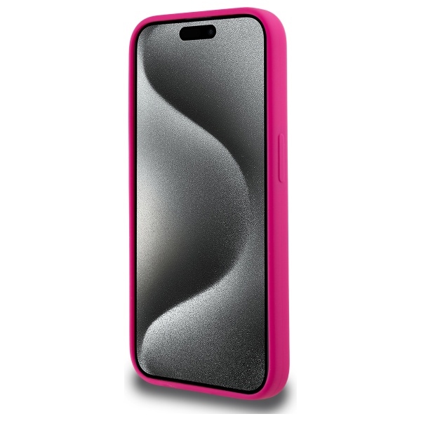 iTok webáruház - Karl Lagerfeld Karl Lagerfeld KLHMP15XSKHPPLF tok iPhone 15 Pro Max 6,7 hüvelykhez, fukszia 5 Karl Lagerfeld KLHMP15XSKHPPLF iPhone 15 Pro Max 6.7" fuchsia/fuschia hardcase Silicone Karl Head Print MagSafe