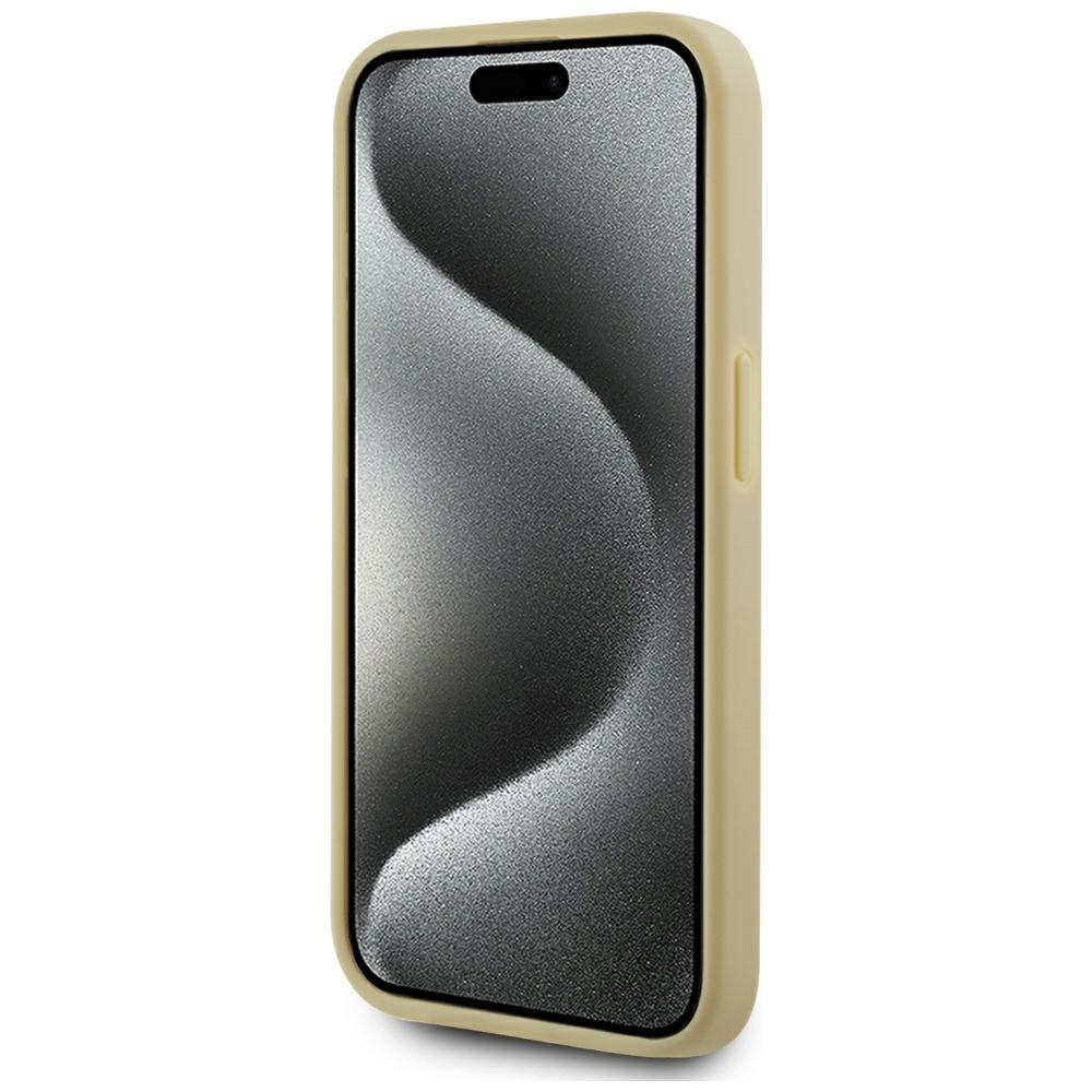 iTok webáruház - Karl Lagerfeld Karl Lagerfeld Wrinkled Metal Signature tok iPhone 15 Pro Max készülékhez (arany) 5 Karl Lagerfeld Wrinkled Metal Signature iPhone 15 Pro Max Case (arany)