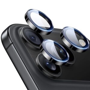 ESR Armorite kameravédő iPhone 14 Pro / Pro Max / 15 Pro / Pro Max / 16 Pro / Pro Max / 17 Pro / Pro Max készülékekhez (fekete)