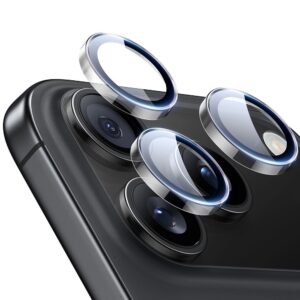 ESR Armorite kameravédő üveg iPhone 14 Pro / Pro Max, 15 Pro / Pro Max, 16 Pro / Pro Max, 17 Pro / Pro Max készülékekhez (átlátszó)