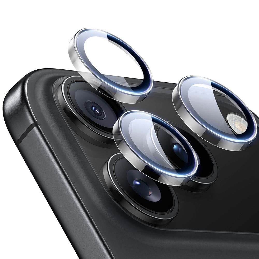 iTok webáruház - ESR ESR Armorite kameravédő üveg iPhone 14 Pro / Pro Max, 15 Pro / Pro Max, 16 Pro / Pro Max, 17 Pro / Pro Max készülékekhez (átlátszó) 1 ESR Armorite Camera Protector for iPhone 14 Pro / Pro Max / 15 Pro / Pro Max / 16 Pro / Pro Max / 17 Pro / Pro Max (átlátszó)