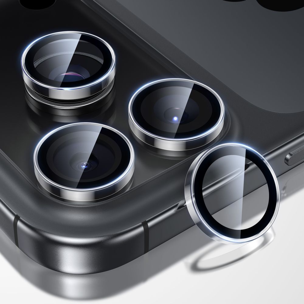 iTok webáruház - ESR ESR Armorite kameravédő üveg iPhone 14 Pro / Pro Max, 15 Pro / Pro Max, 16 Pro / Pro Max, 17 Pro / Pro Max készülékekhez (átlátszó) 2 ESR Armorite Camera Protector for iPhone 14 Pro / Pro Max / 15 Pro / Pro Max / 16 Pro / Pro Max / 17 Pro / Pro Max (átlátszó)