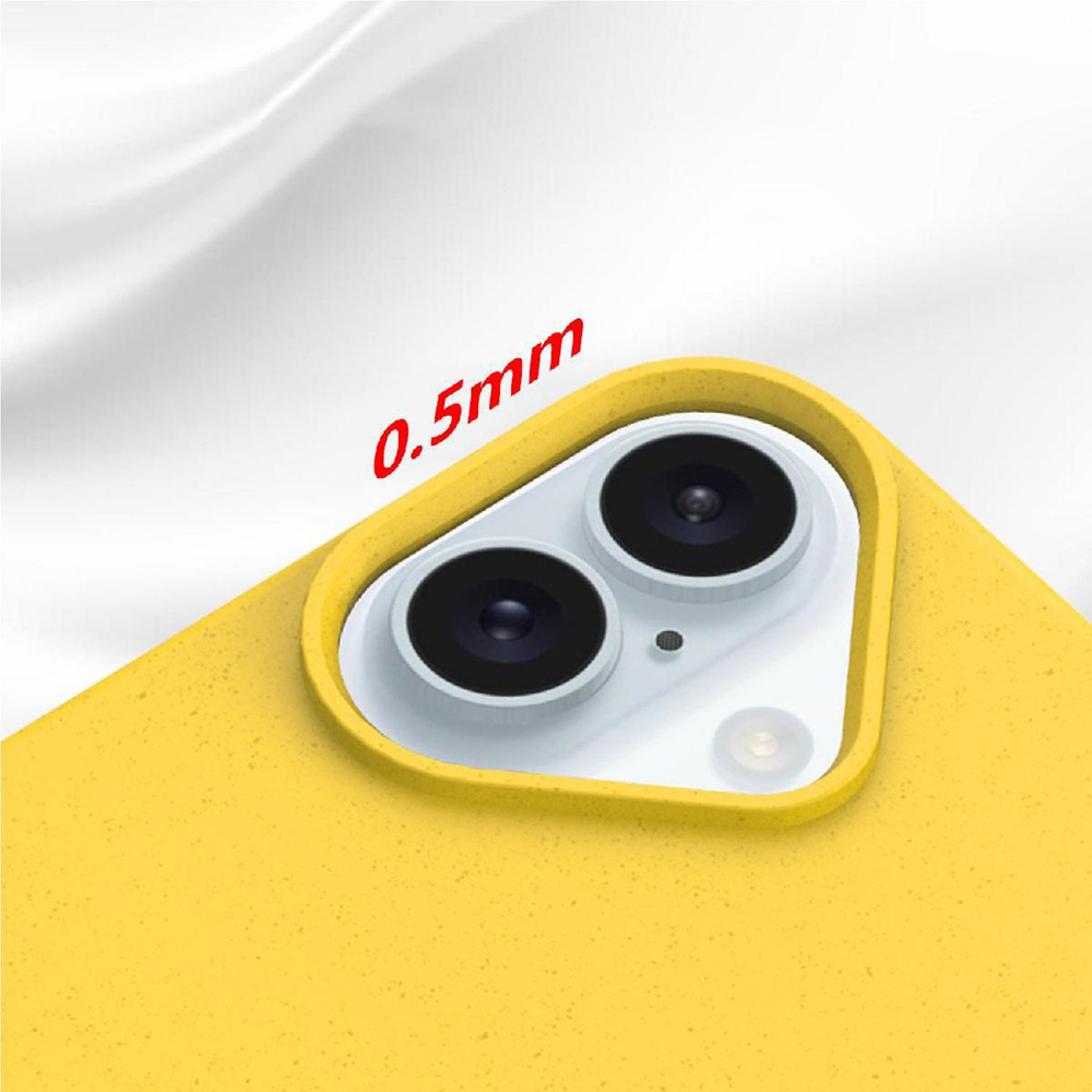 iTok webáruház - Hurtel Multiple Color Wheat MagSafe tok iPhone 16 Pro Max készülékhez – sárga (sárga) 2 Multiple Color Wheat Case MagSafe for iPhone 16 Pro Max (sárga)