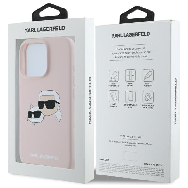 iTok webáruház - Karl Lagerfeld Karl Lagerfeld Silicone Nauble Heads Print MagSafe tok iPhone 16 Pro Max (rózsaszín) 8 Karl Lagerfeld Silicone Nauble Heads Print MagSafe Case for iPhone 16 Pro Max (rózsaszín)