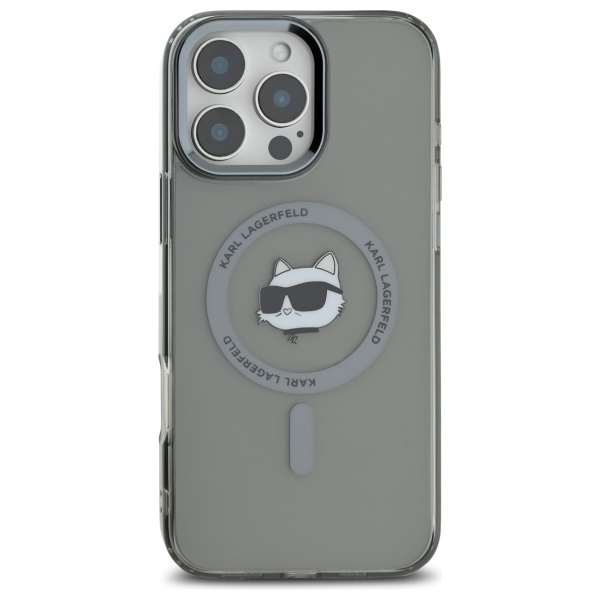 iTok webáruház - Karl Lagerfeld Karl Lagerfeld IML Metal Choupette Head MagSafe tok iPhone 16 Pro Max készülékhez (fekete) 3 Karl Lagerfeld IML Metal Choupette Head MagSafe Case for iPhone 16 Pro Max (fekete)