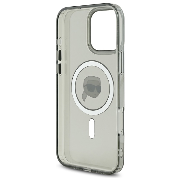 iTok webáruház - Karl Lagerfeld Karl Lagerfeld IML Metal Karl Head MagSafe tok iPhone 16 Pro Max készülékhez (fekete) 7 Karl Lagerfeld IML Metal Karl Head MagSafe Case for iPhone 16 Pro Max (fekete)