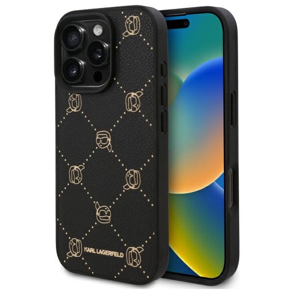 iTok webáruház - Karl Lagerfeld Karl Lagerfeld Magsafe Karl Head tok iPhone 16 Pro Max készülékhez (fekete) 1 Karl Lagerfeld Magsafe Karl Head Case for iPhone 16 Pro Max (fekete)