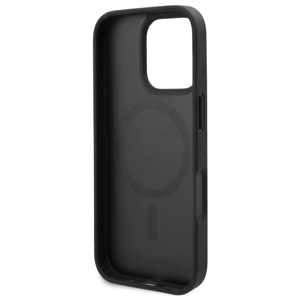 iTok webáruház - Karl Lagerfeld Karl Lagerfeld Magsafe Karl Head tok iPhone 16 Pro Max készülékhez (fekete) 7 Karl Lagerfeld Magsafe Karl Head Case for iPhone 16 Pro Max (fekete)