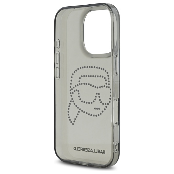 iTok webáruház - Karl Lagerfeld Karl Lagerfeld KLHCP16XHKHDCELK tok iPhone 16 Pro Max 6,9" készülékhez 7 Karl Lagerfeld KLHCP16XHKHDCELK iPhone 16 Pro Max 6.9" black/black hardcase IML Rhinestones Karl Head