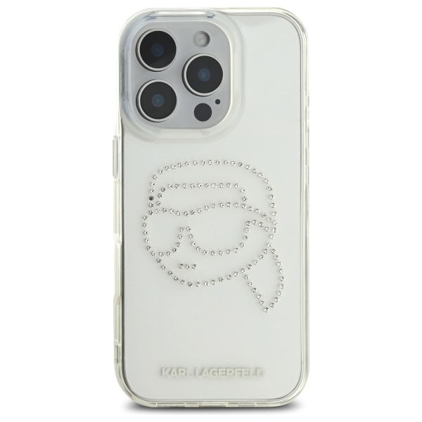 iTok webáruház - Karl Lagerfeld Karl Lagerfeld KLHCP16XHKHDCELT iPhone 16 Pro Max 6,9" átlátszó kemény tok – IML Rhinestones Karl Head 3 Karl Lagerfeld KLHCP16XHKHDCELT iPhone 16 Pro Max 6.9" transparent hardcase IML Rhinestones Karl Head