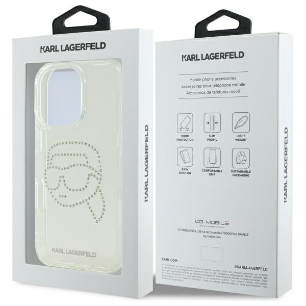 iTok webáruház - Karl Lagerfeld Karl Lagerfeld KLHCP16XHKHDCELT iPhone 16 Pro Max 6,9" átlátszó kemény tok – IML Rhinestones Karl Head 8 Karl Lagerfeld KLHCP16XHKHDCELT iPhone 16 Pro Max 6.9" transparent hardcase IML Rhinestones Karl Head