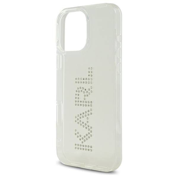 iTok webáruház - Karl Lagerfeld Karl Lagerfeld KLHCP16XHKLSTDCT tok iPhone 16 Pro Max készülékhez 6 Karl Lagerfeld KLHCP16XHKLSTDCT iPhone 16 Pro Max 6.9" Clear Hard Case IML Rhinestones Logo