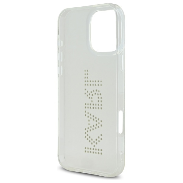 iTok webáruház - Karl Lagerfeld Karl Lagerfeld KLHCP16XHKLSTDCT tok iPhone 16 Pro Max készülékhez 7 Karl Lagerfeld KLHCP16XHKLSTDCT iPhone 16 Pro Max 6.9" Clear Hard Case IML Rhinestones Logo