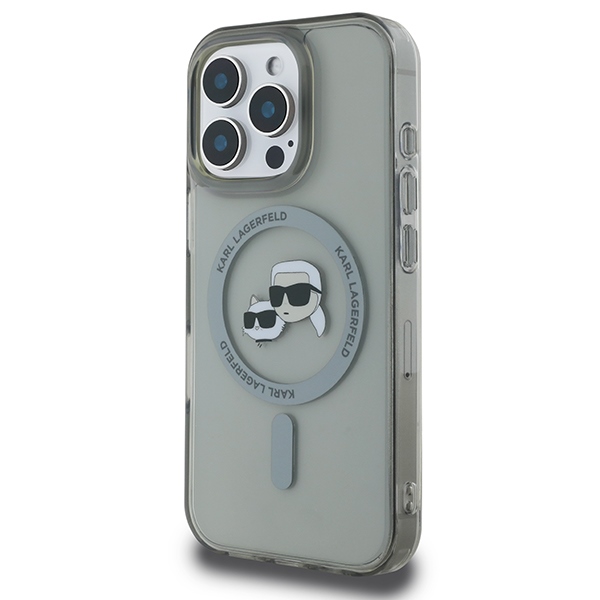 iTok webáruház - Karl Lagerfeld Karl Lagerfeld IML Metal Karl&Choupette Head MagSafe tok iPhone 16 Pro Max készülékhez (fekete) 2 Karl Lagerfeld IML Metal Karl&Choupette Head MagSafe Case for iPhone 16 Pro Max (fekete)