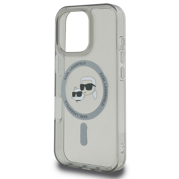 iTok webáruház - Karl Lagerfeld Karl Lagerfeld IML Metal Karl&Choupette Head MagSafe tok iPhone 16 Pro Max készülékhez (fekete) 6 Karl Lagerfeld IML Metal Karl&Choupette Head MagSafe Case for iPhone 16 Pro Max (fekete)