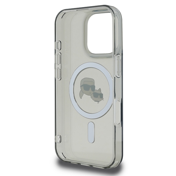 iTok webáruház - Karl Lagerfeld Karl Lagerfeld IML Metal Karl&Choupette Head MagSafe tok iPhone 16 Pro Max készülékhez (fekete) 7 Karl Lagerfeld IML Metal Karl&Choupette Head MagSafe Case for iPhone 16 Pro Max (fekete)