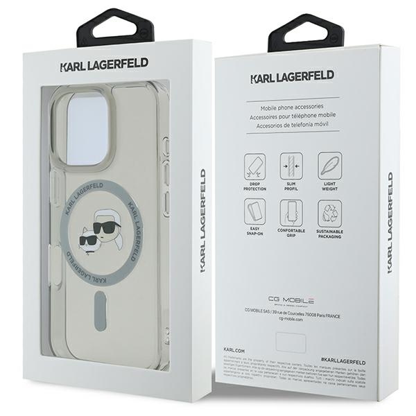 iTok webáruház - Karl Lagerfeld Karl Lagerfeld IML Metal Karl&Choupette Head MagSafe tok iPhone 16 Pro Max készülékhez (fekete) 8 Karl Lagerfeld IML Metal Karl&Choupette Head MagSafe Case for iPhone 16 Pro Max (fekete)