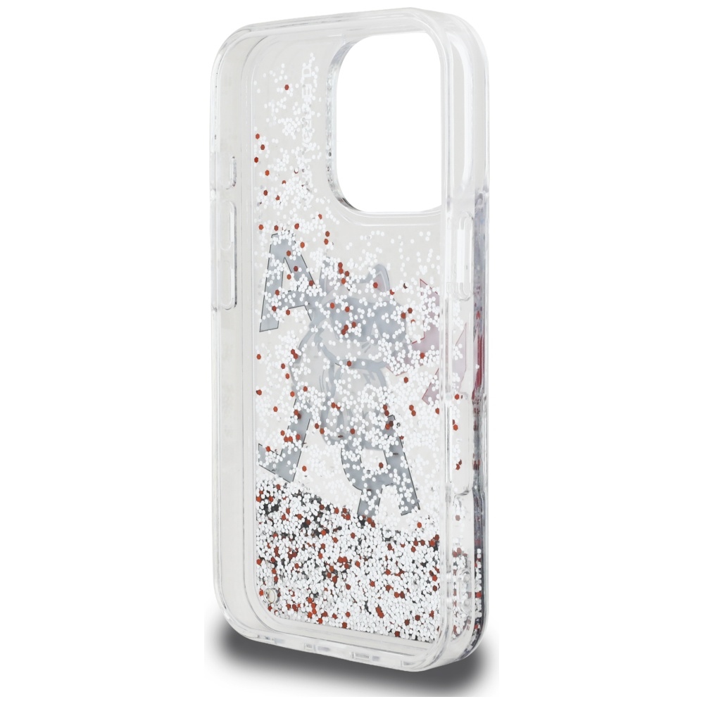 iTok webáruház - Karl Lagerfeld Karl Lagerfeld Liquid Glitter Choupette Logo tok iPhone 16 Pro Max (átlátszó) 7 Karl Lagerfeld Liquid Glitter Choupette Logo Case for iPhone 16 Pro Max (átlátszó)