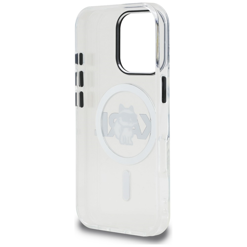iTok webáruház - Karl Lagerfeld Karl Lagerfeld IML Choupette Sketch Logo MagSafe tok iPhone 16 Pro Max készülékhez (átlátszó) 7 Karl Lagerfeld IML Choupette Sketch Logo MagSafe Case for iPhone 16 Pro Max (átlátszó)