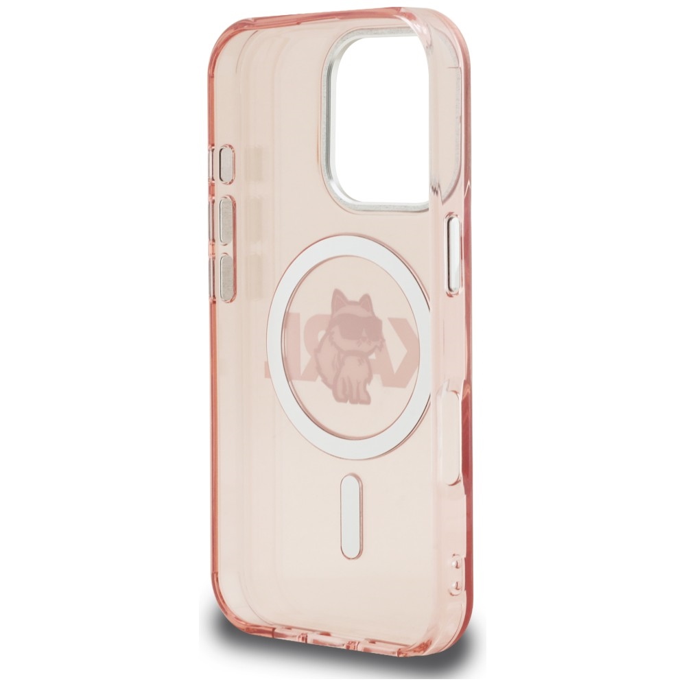 iTok webáruház - Karl Lagerfeld Karl Lagerfeld IML Choupette Sketch Logo MagSafe tok iPhone 16 Pro Max készülékhez (rózsaszín) 7 Karl Lagerfeld IML Choupette Sketch Logo MagSafe Case for iPhone 16 Pro Max (rózsaszín)