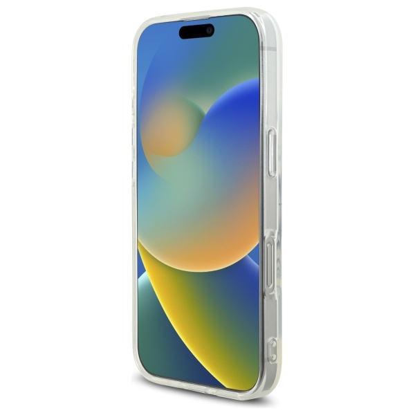iTok webáruház - Guess Guess IML Rhinestones MagSafe tok iPhone 16 Pro Max készülékhez (fehér) 5 Guess IML Rhinestones MagSafe Case for iPhone 16 Pro Max (fehér)